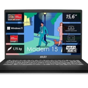 MSI Modern 15 B7M AMD Ryzen 5 - 16GB RAM - 512GB SSD - Windows 11 Home Notebook